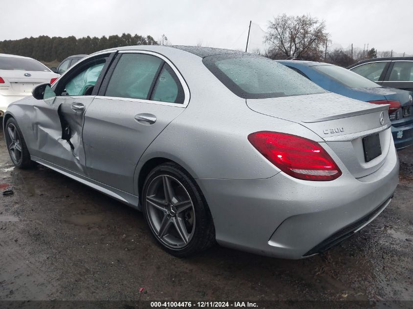 VIN 55SWF4KB5JU255646 2018 Mercedes-Benz C 300, 4Matic no.3