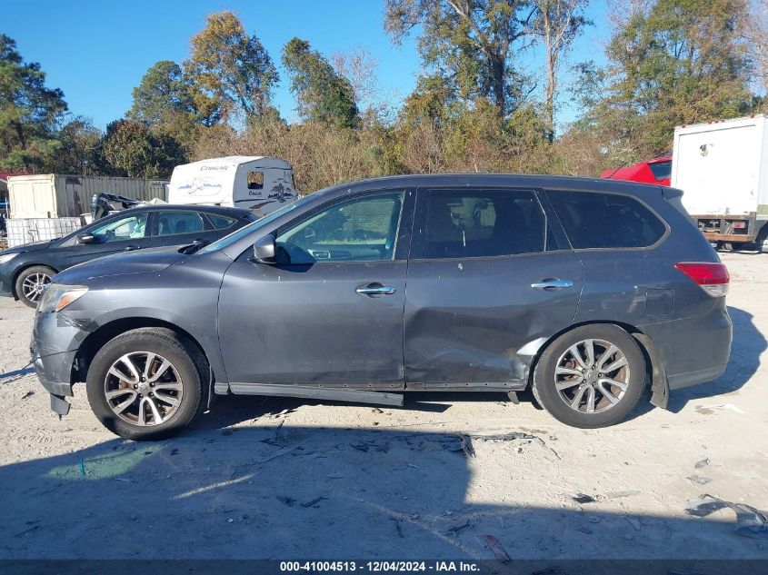 2014 Nissan Pathfinder S VIN: 5N1AR2MM5EC690851 Lot: 41004513