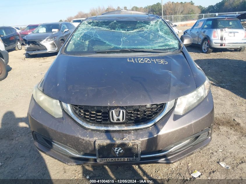 VIN 19XFB2F83DE015070 2013 Honda Civic, EX no.12