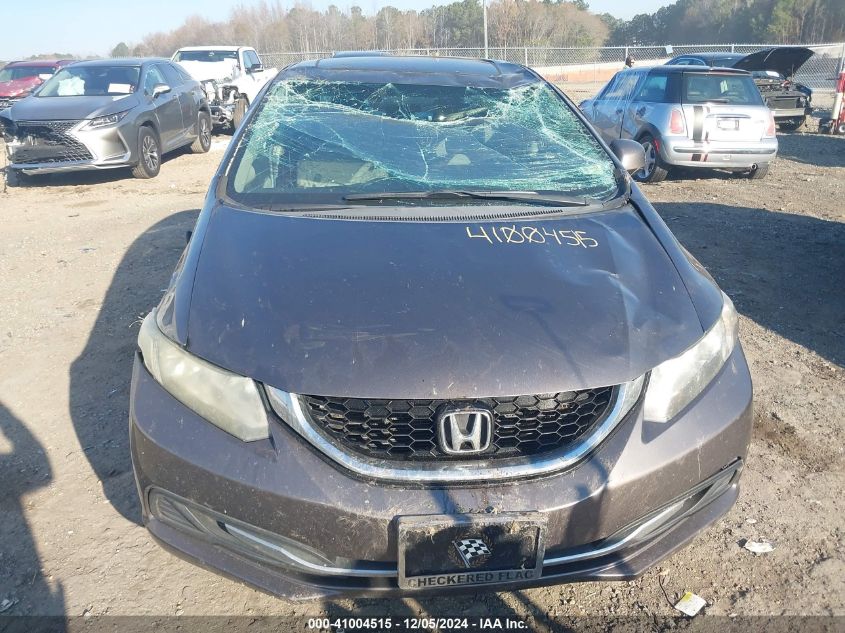 VIN 19XFB2F83DE015070 2013 Honda Civic, EX no.6