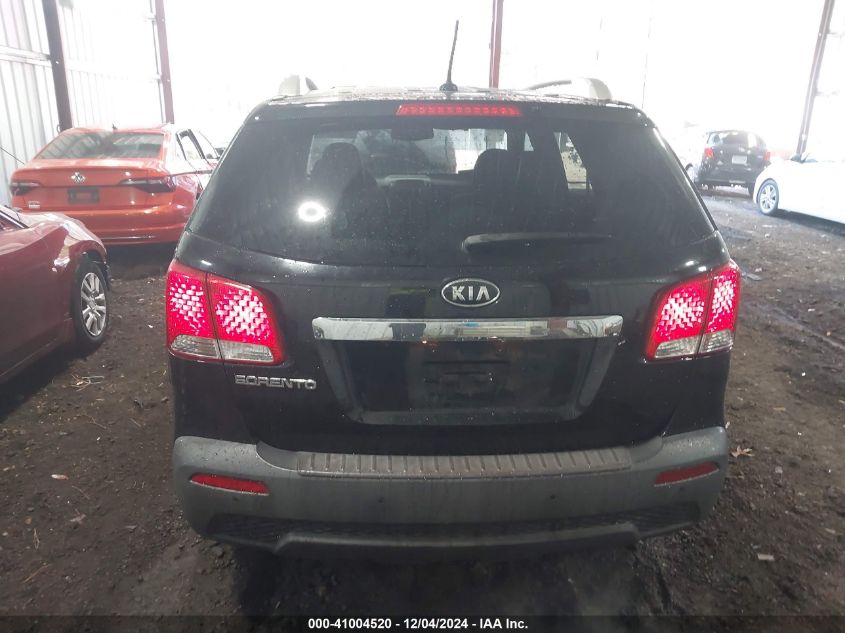 2011 Kia Sorento Lx VIN: 5XYKT3A11BG119004 Lot: 41004520