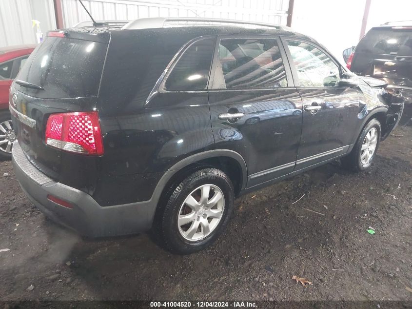 2011 Kia Sorento Lx VIN: 5XYKT3A11BG119004 Lot: 41004520