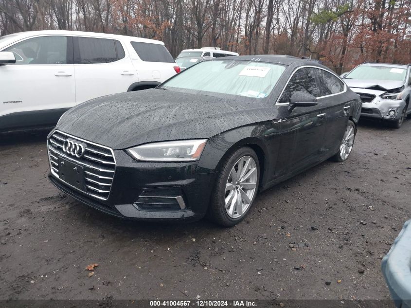 VIN WAUBNCF59JA006807 2018 Audi A5, 2.0T Premium no.2