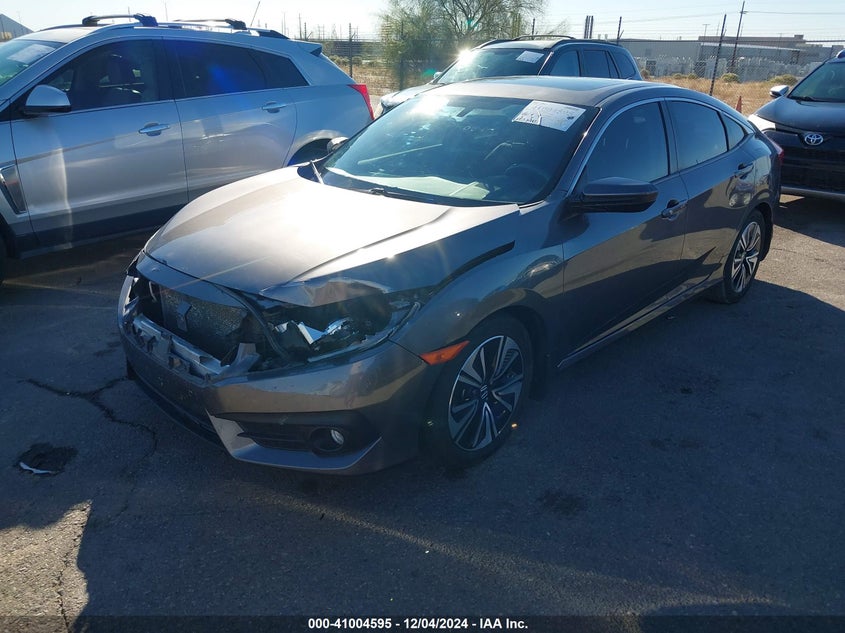 JHMFC1F76JX007196 Honda Civic Ex-l 2018