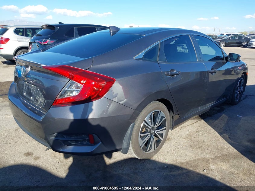 JHMFC1F76JX007196 Honda Civic Ex-l 2018