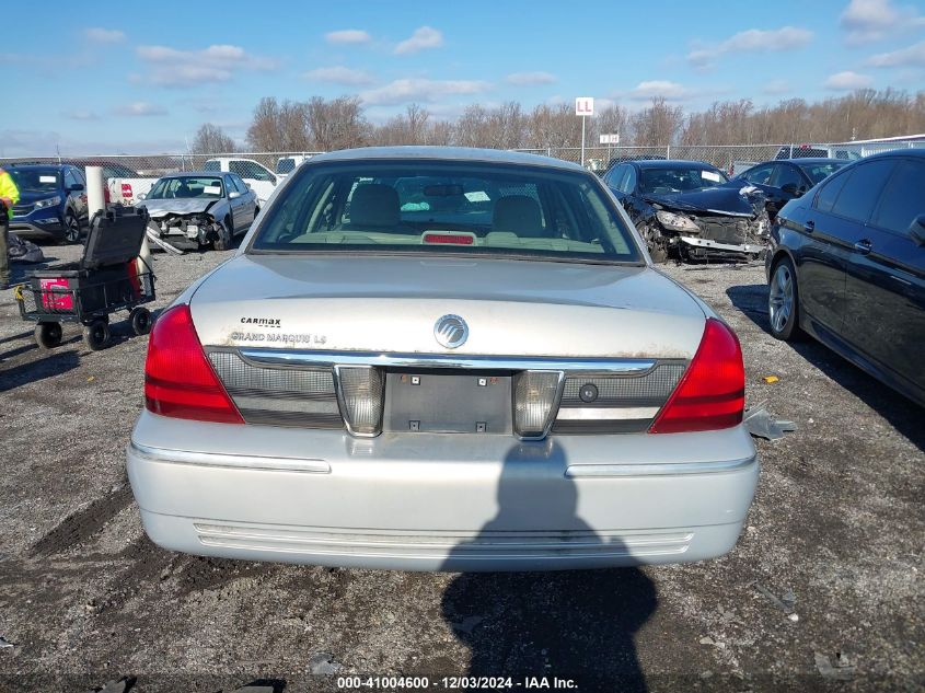 2009 Mercury Grand Marquis Ls (Fleet Only) VIN: 2MEHM75V09X601961 Lot: 41004600