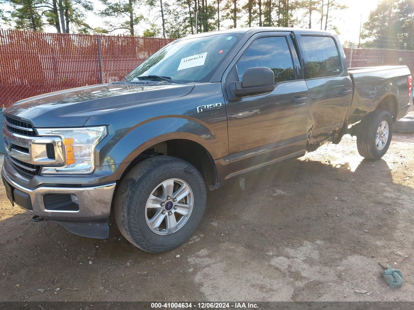 2018 FORD F-150 VIN: 1FTFW1EG8JFA01612