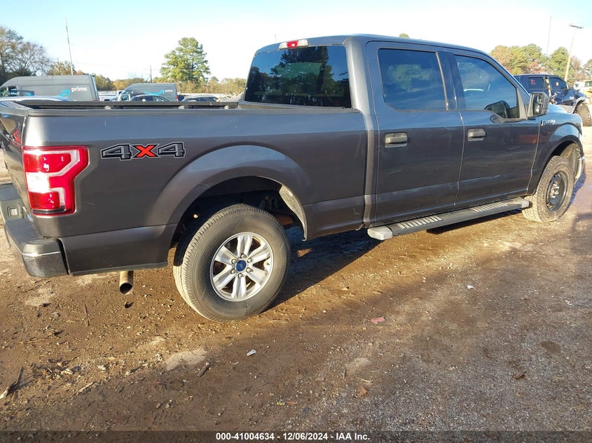 2018 FORD F-150 VIN: 1FTFW1EG8JFA01612