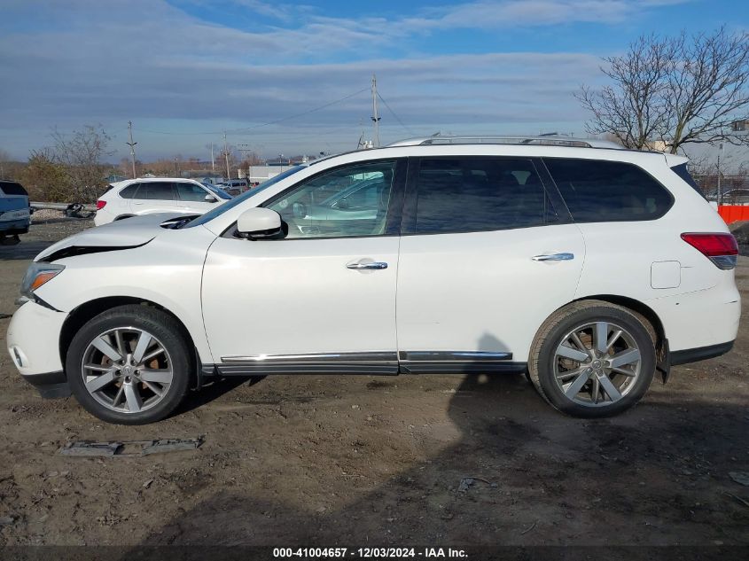 2014 Nissan Pathfinder Platinum VIN: 5N1AR2MM3EC725130 Lot: 41004657