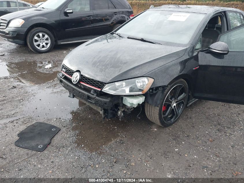 2015 VOLKSWAGEN GTI VIN: 3VW4T7AU4FM098195