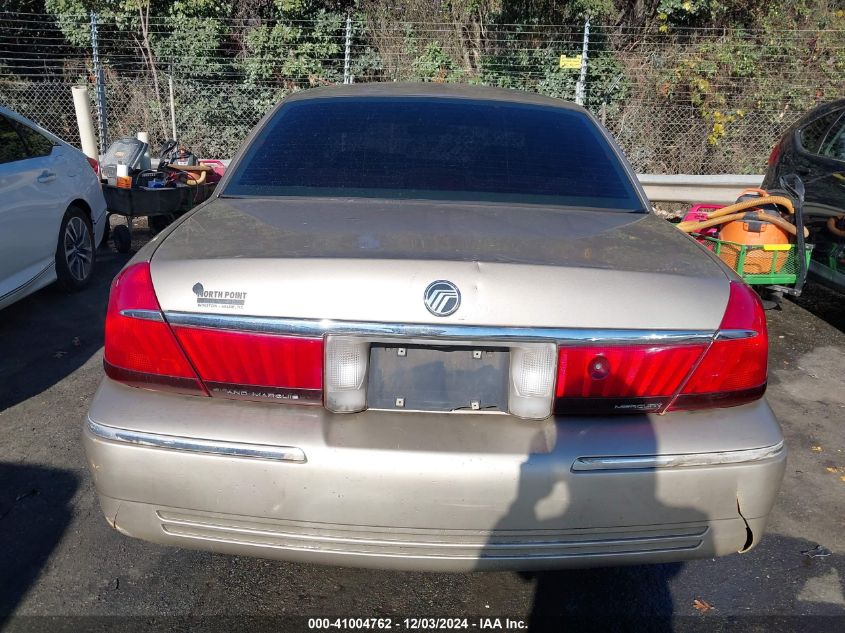 1999 Mercury Grand Marquis Gs VIN: 2MEFM74W4XX618471 Lot: 41004762