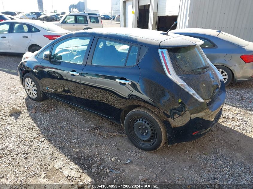 VIN 1N4AZ0CP9DC412253 2013 NISSAN LEAF no.3