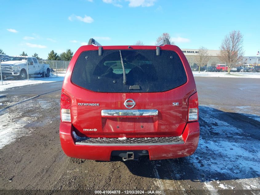 2010 Nissan Pathfinder Se VIN: 5N1AR1NB2AC629832 Lot: 41004878