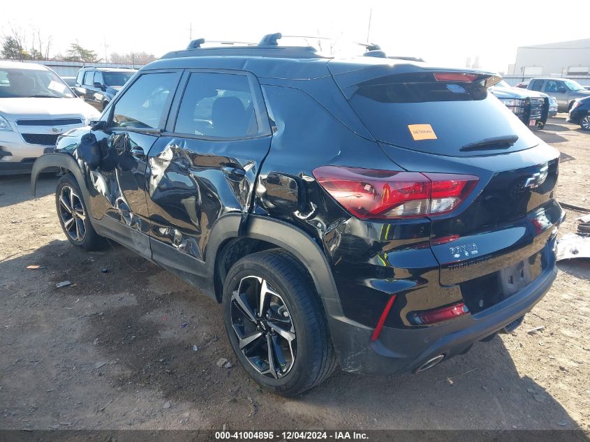 2022 Chevrolet Trailblazer Fwd Rs VIN: KL79MTSL1NB138966 Lot: 41004895