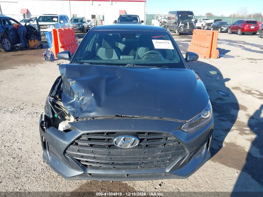 2020 Hyundai Veloster 2.0 VIN: KMHTG6AF5LU027945 Lot: 41004918