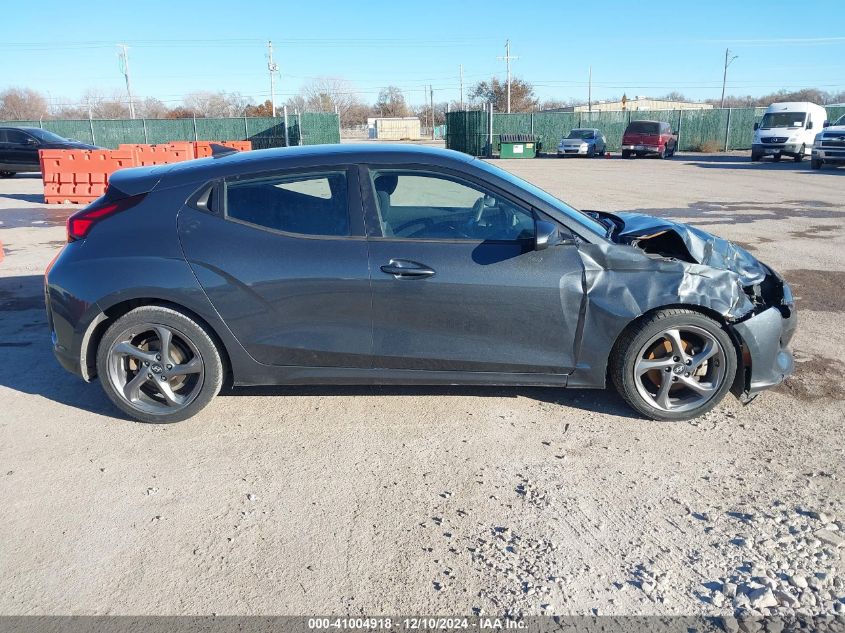 2020 Hyundai Veloster 2.0 VIN: KMHTG6AF5LU027945 Lot: 41004918