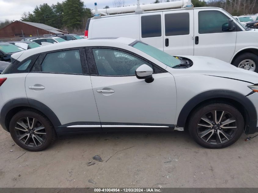 2016 Mazda Cx-3 Grand Touring VIN: JM1DKFD7XG0132084 Lot: 41004954