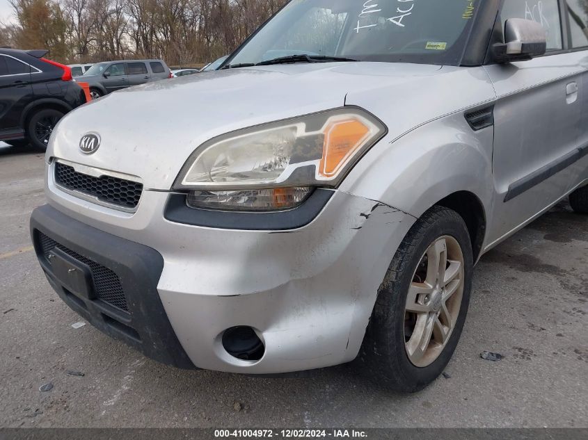 2010 Kia Soul + VIN: KNDJT2A25A7124250 Lot: 41004972