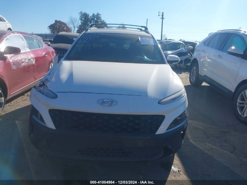 2022 Hyundai Kona Sel VIN: KM8K32ABXNU855957 Lot: 41004984