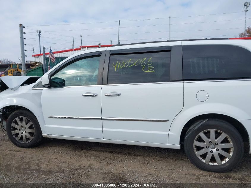 2016 Chrysler Town & Country Touring VIN: 2C4RC1BG4GR166164 Lot: 41005086