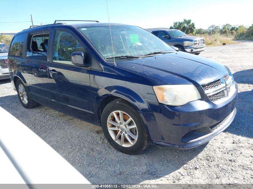 VIN 2C4RDGCG7DR628484 2013 Dodge Grand Caravan, Sxt no.1