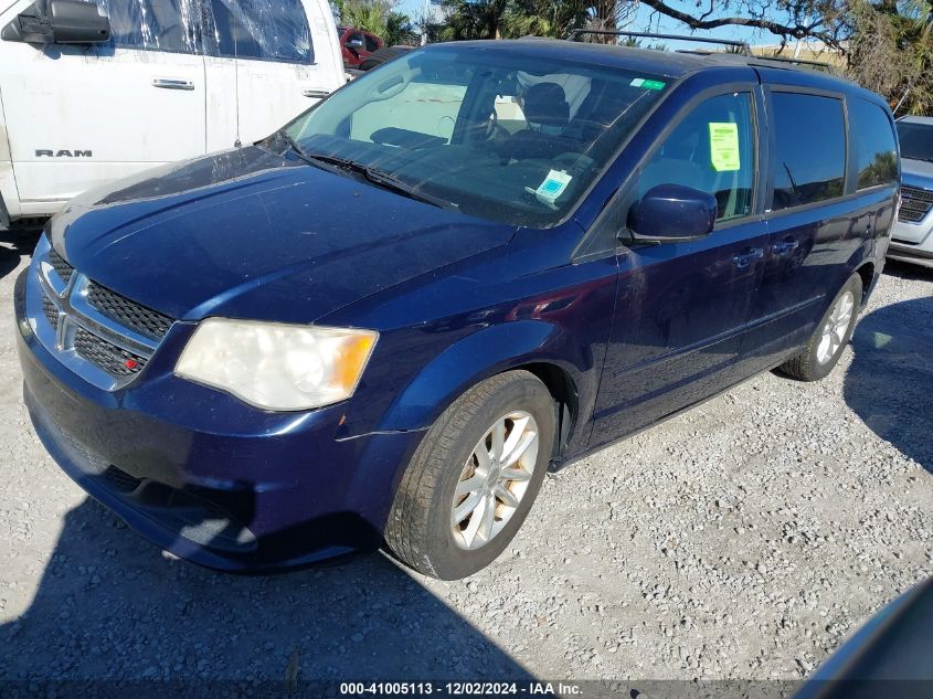 VIN 2C4RDGCG7DR628484 2013 Dodge Grand Caravan, Sxt no.2