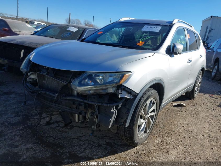 VIN 5N1AT2MT9FC776321 2015 Nissan Rogue, SL no.2