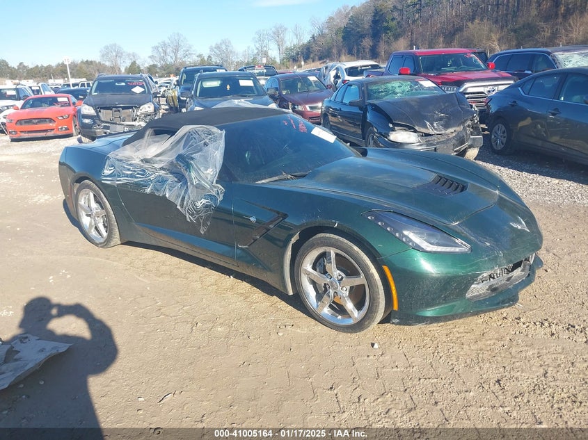 Vin: 1g1yf3d73e5128925, lot: 41495059, chevrolet corvette stingray 2014 img_1