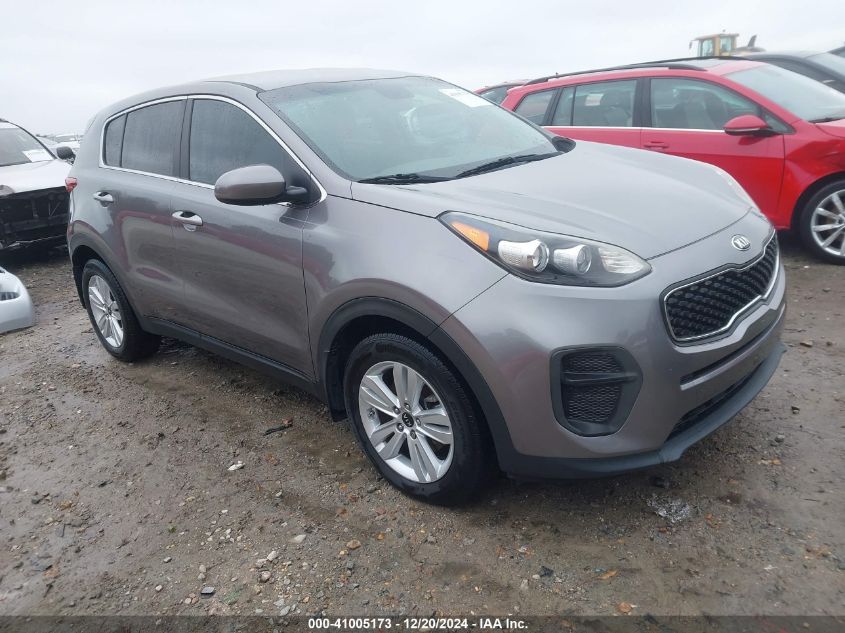 VIN KNDPM3AC7J7306960 2018 KIA Sportage, LX no.1