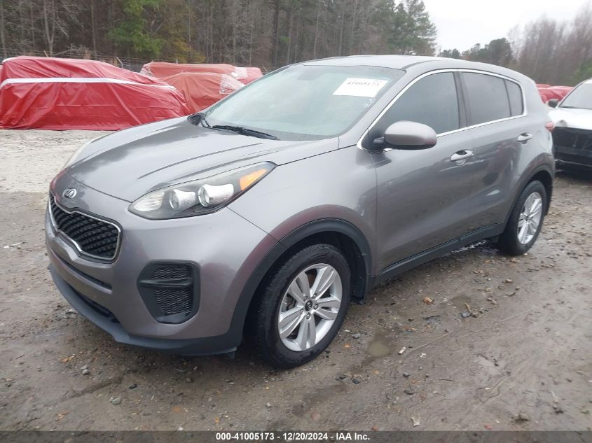 VIN KNDPM3AC7J7306960 2018 KIA Sportage, LX no.2