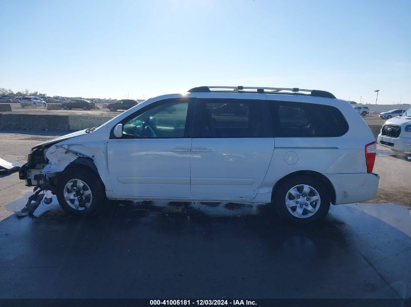 2008 Kia Sedona Lx VIN: KNDMB233286244545 Lot: 41005181