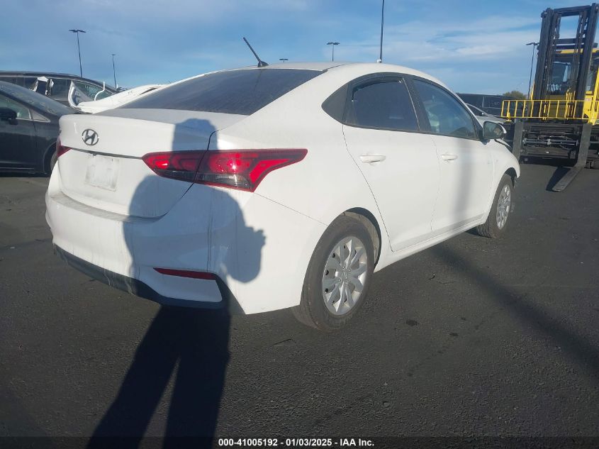 VIN 3KPC24A67LE096383 2020 Hyundai Accent, SE no.4