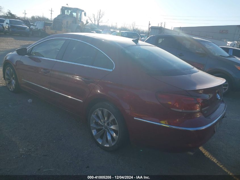 VIN WVWGU7AN4DE553569 2013 Volkswagen CC, 3.6L Vr6... no.3