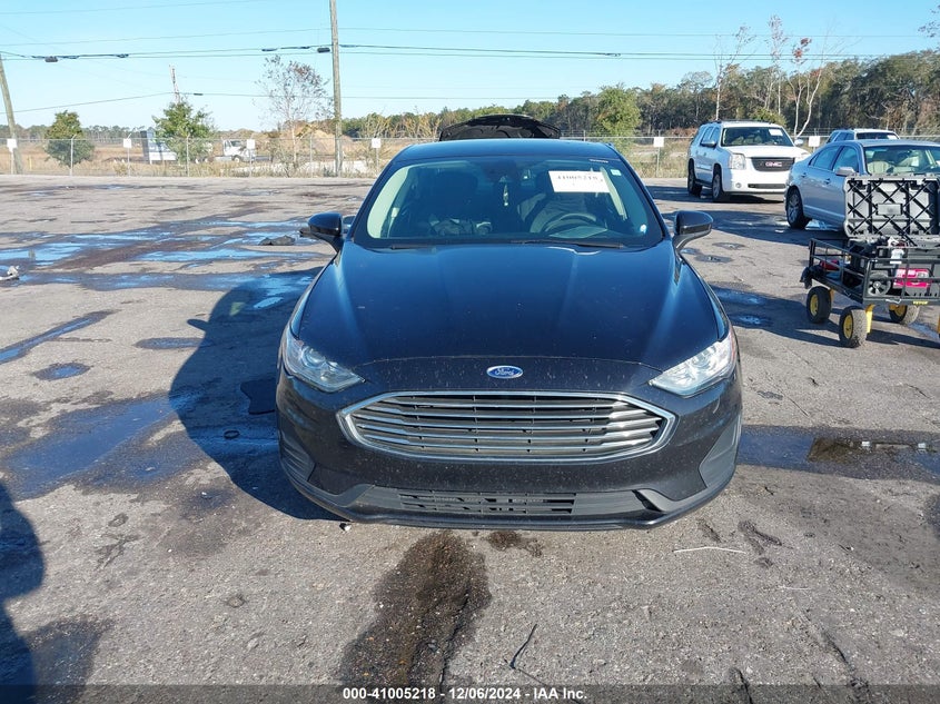 2019 FORD FUSION SE VIN: 3FA6P0HD1KR154089