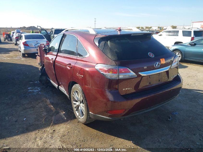 VIN 2T2ZK1BA9DC110484 2013 LEXUS RX 350 no.3