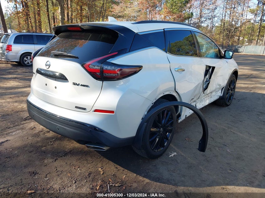2022 NISSAN MURANO SV - 5N1AZ2BS0NC122167