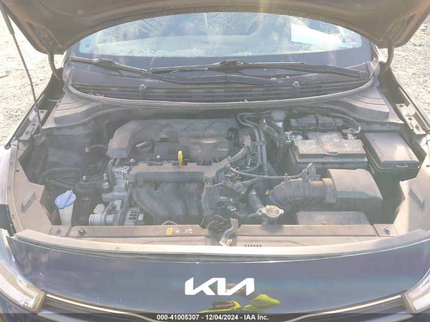 2022 Kia Rio S VIN: 3KPA24AD4NE431432 Lot: 41005307