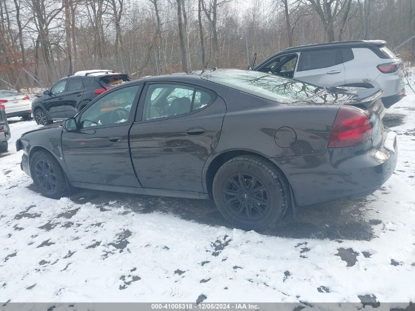 2008 Pontiac Grand Prix VIN: 2G2WP552881140881 Lot: 41005318