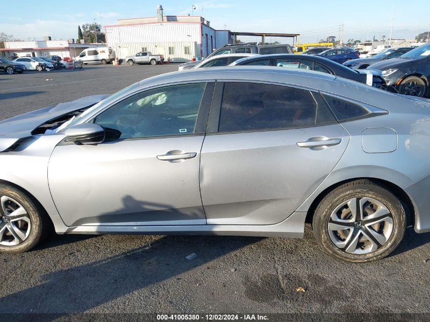 2018 Honda Civic Lx VIN: 2HGFC2F57JH537544 Lot: 41005380