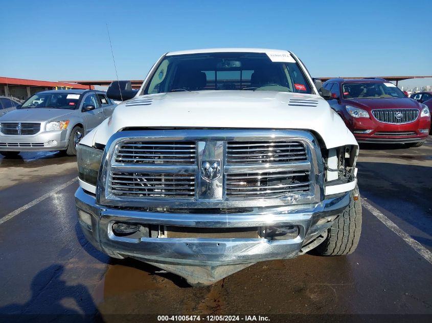 2012 Ram 2500 Slt VIN: 3C6TD4JL5CG292771 Lot: 41005474