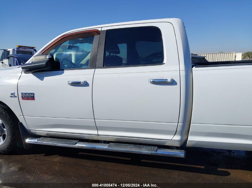 2012 Ram 2500 Slt VIN: 3C6TD4JL5CG292771 Lot: 41005474