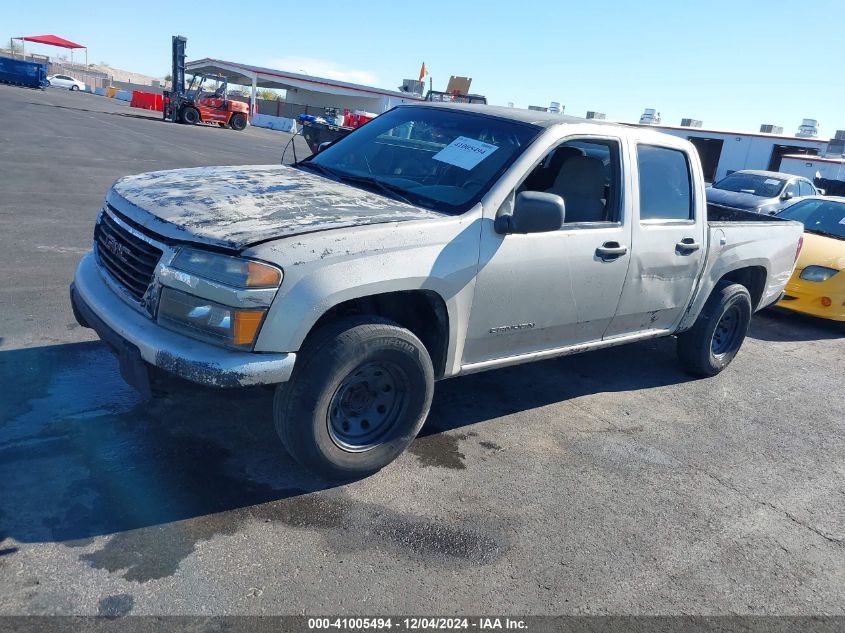 2004 GMC Canyon Sle VIN: 1GTCS136648110555 Lot: 41005494