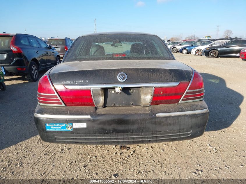 2004 Mercury Grand Marquis Ls VIN: 2MEHM75W84X663576 Lot: 41005542