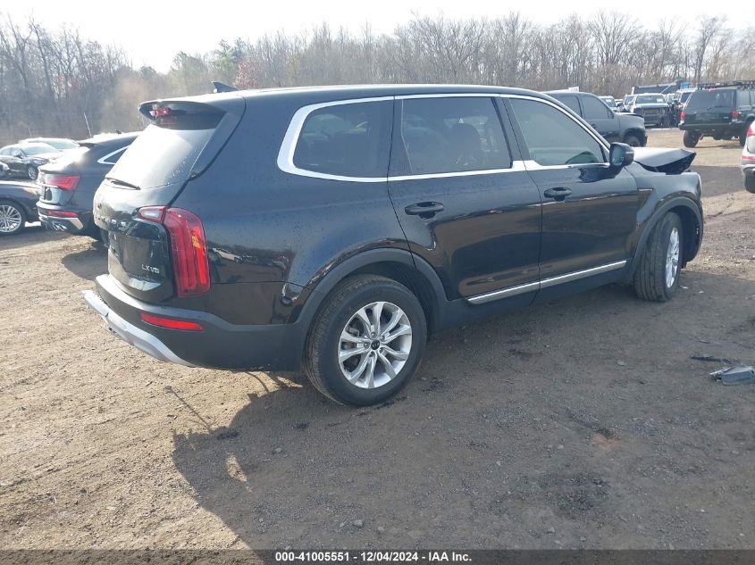 2021 Kia Telluride Lx VIN: 5XYP2DHC8MG139145 Lot: 41005551