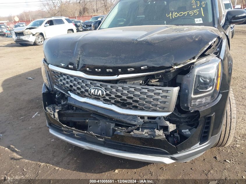 2021 Kia Telluride Lx VIN: 5XYP2DHC8MG139145 Lot: 41005551