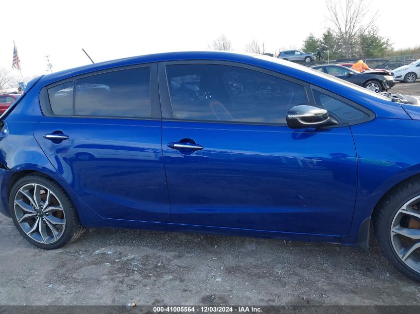 2018 Kia Forte Sx VIN: 3KPFN5A35JE233589 Lot: 41005564