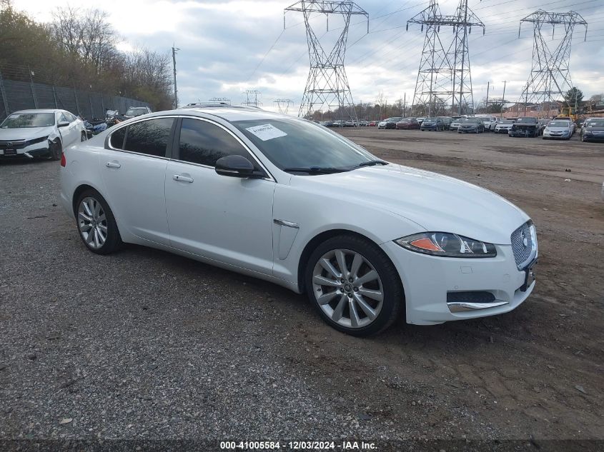 VIN SAJWJ0EF1D8S92903 2013 Jaguar XF, V6 Sc no.1