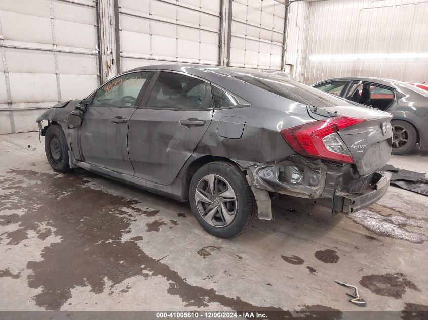 VIN 19XFC2F67KE027344 2019 Honda Civic, LX no.3