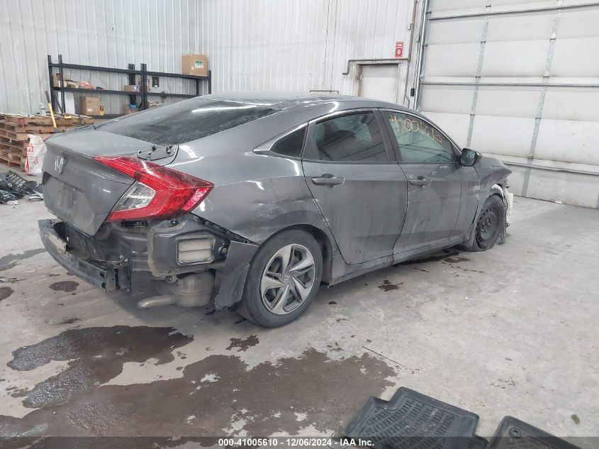 VIN 19XFC2F67KE027344 2019 Honda Civic, LX no.4