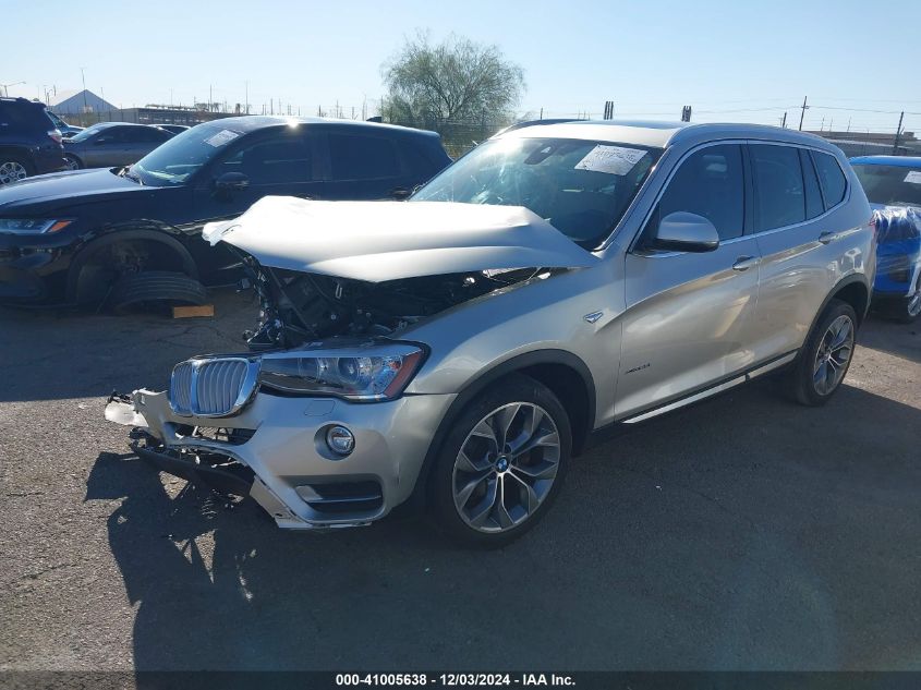 VIN 5UXWX9C50F0D44035 2015 BMW X3, Xdrive28I no.2